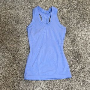 Athleta Momentum Seamless Sport Length Tank - purple - Size Small